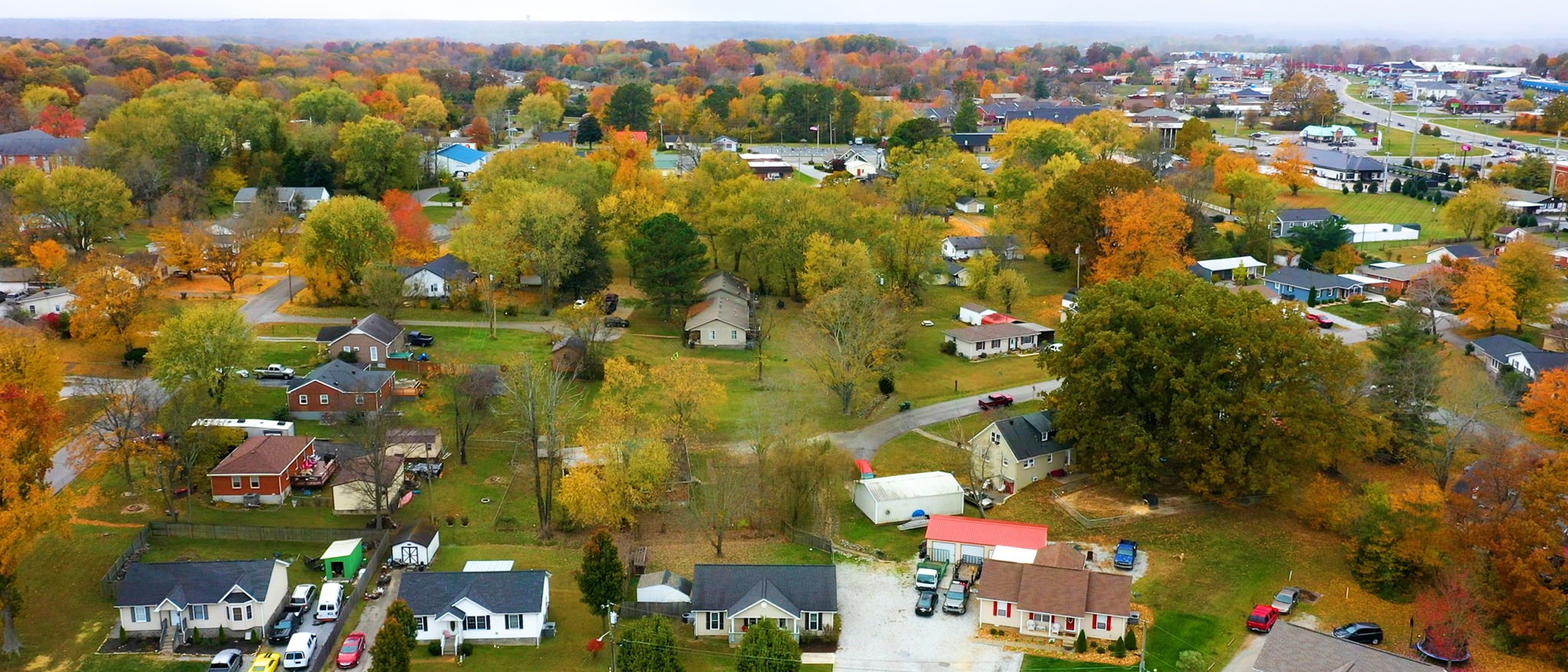 132 Ben Drive Springfield, TN 37172 - Photo 35 of 35 an aerial view of residential houses with outdoor space