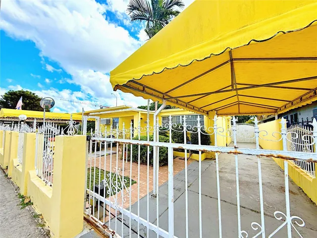 a view of a building with a window