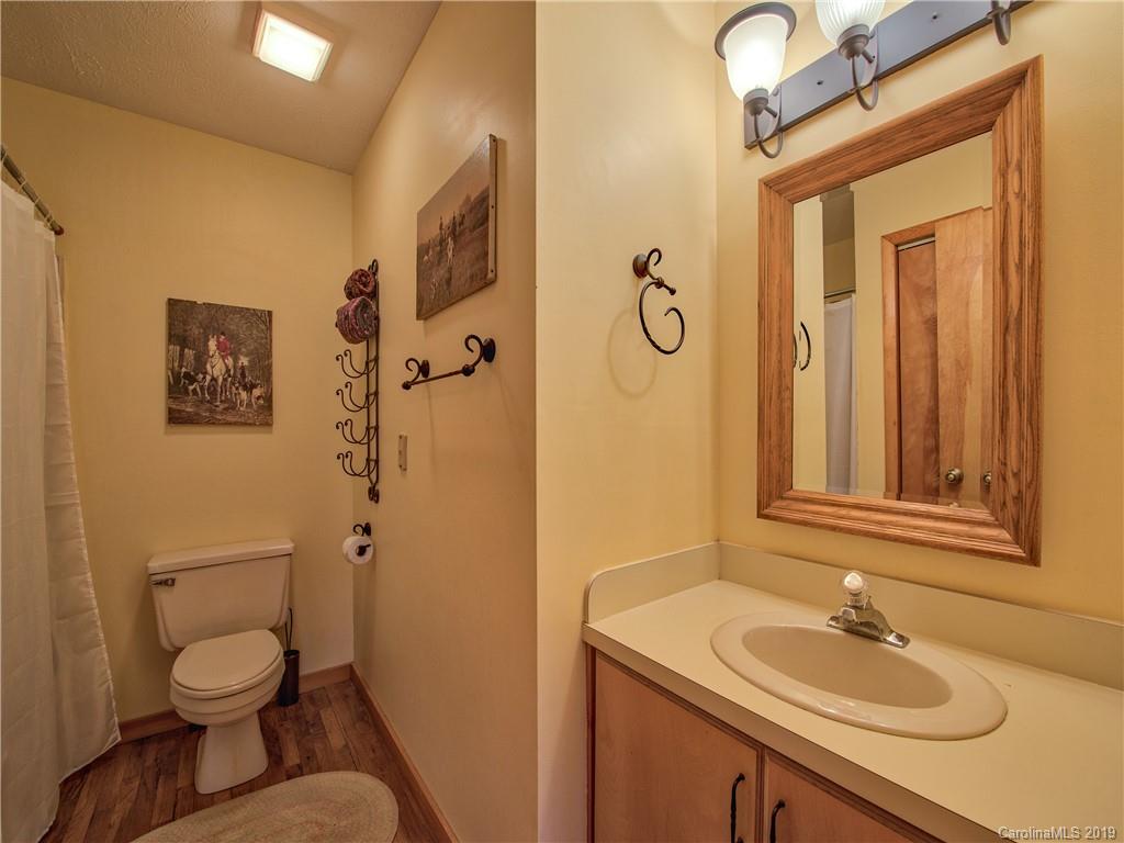 24 Thistle Ridge Clyde, NC 28721 - Photo 15 of 18 a bathroom with a sink toilet and shower