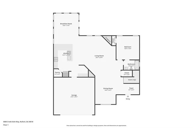$512,000 | 5600 Creek Dale Way Northeast, Buford, GA 30518