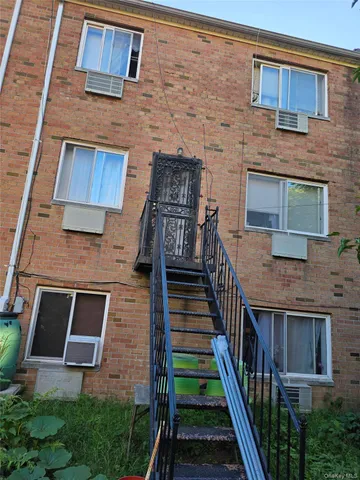 front view of a house with a door