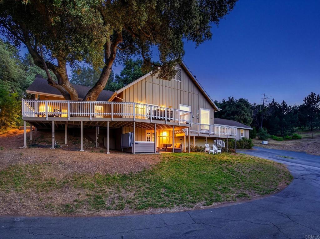 25350 Mesa Grande Road Santa Ysabel, CA 92070 - Photo 38 of 55 a front view of a house with a yard