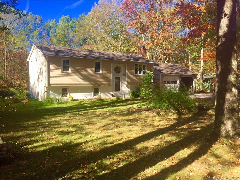 74 Kidder Brook Road Ashford, CT 06278 - Photo 1 of 1 a view of a house with a yard