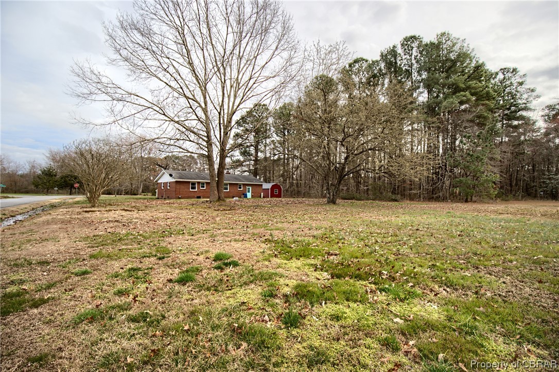 1373 Fitchetts Wharf Road Moon, VA 23119 - Photo 2 of 22 View of yard