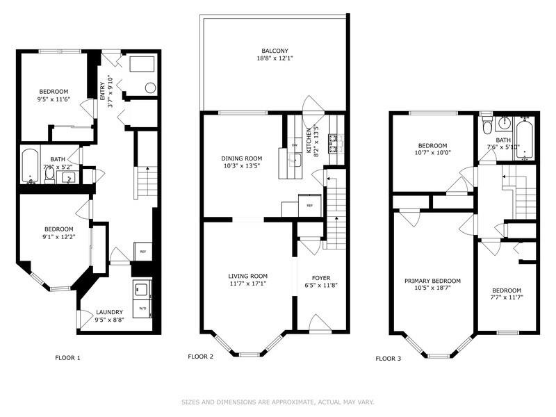 340 86th Street Brooklyn, NY 11209 - Photo 20 of 20 a picture of a floor plan