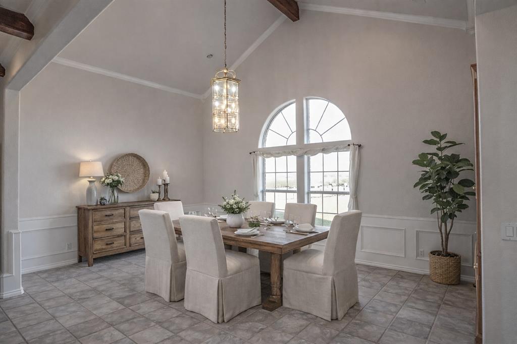 1041 Clarence Road Temple, TX 76501 - Photo 21 of 36 a view of a dining room with furniture window and outside view