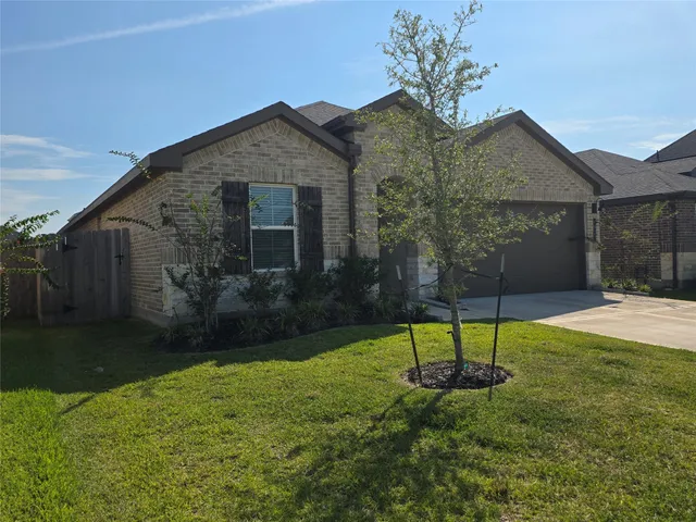 a house that has a tree in front of it