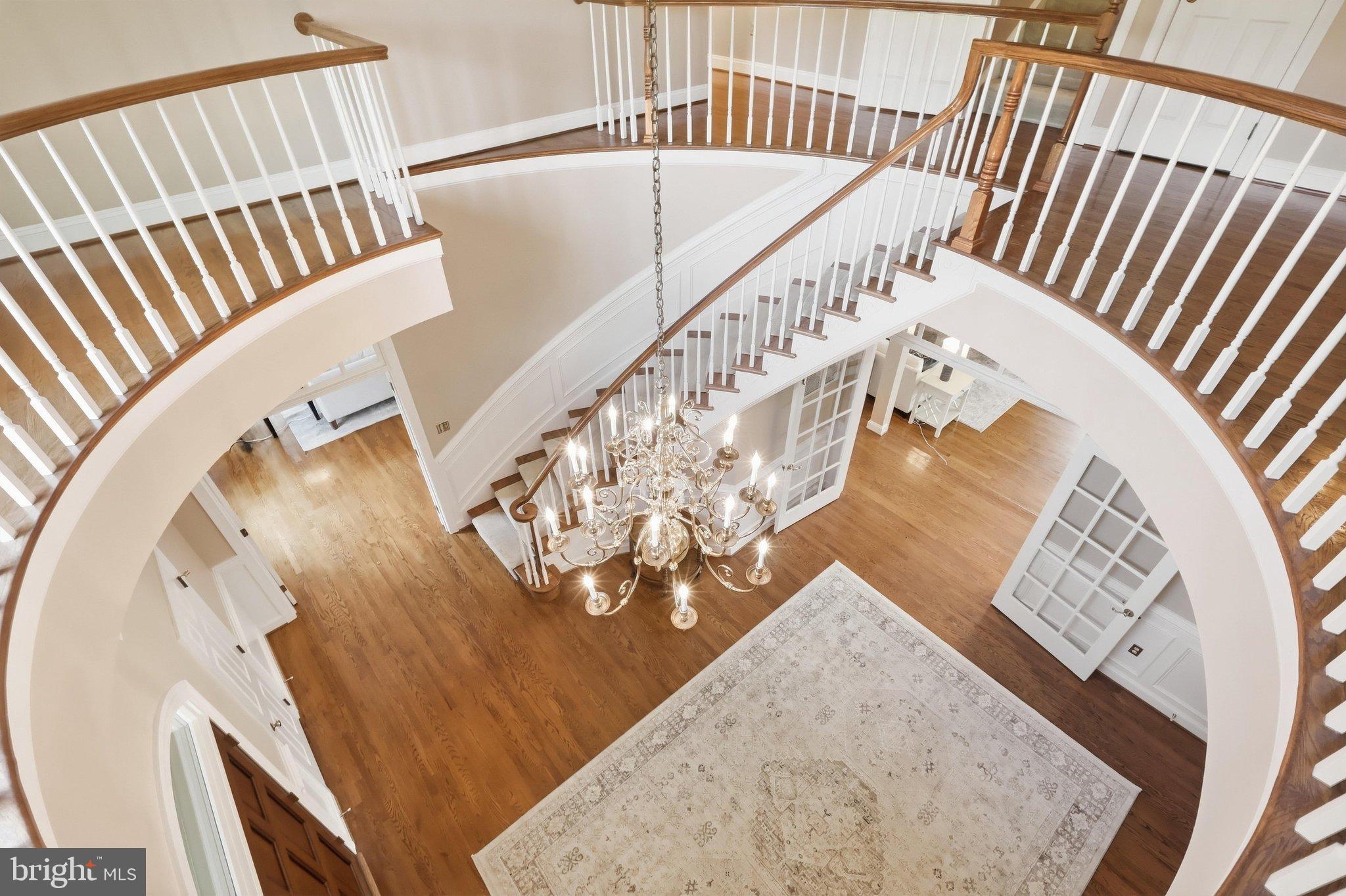 6700 Clifton Road Clifton, VA 20124 - Photo 42 of 125 View from Grand Staircase
