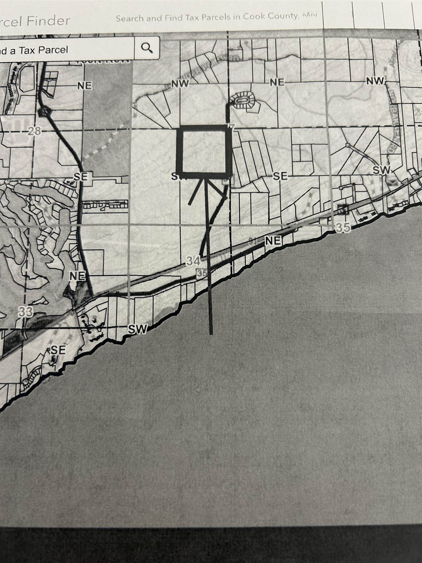 Map / location of property area