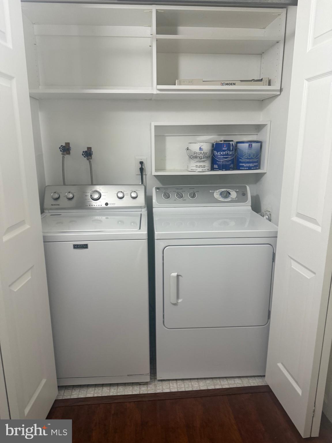 76 Old Forge Crossing, Unit 76 Devon, PA 19333 - Photo 14 of 17 a utility room with dryer and washer