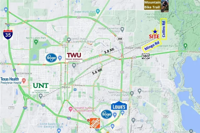 $7,061,915 | 41.45-ac Collins Road, Denton, TX 76208