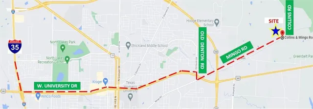 $7,061,915 | 41.45-ac Collins Road, Denton, TX 76208