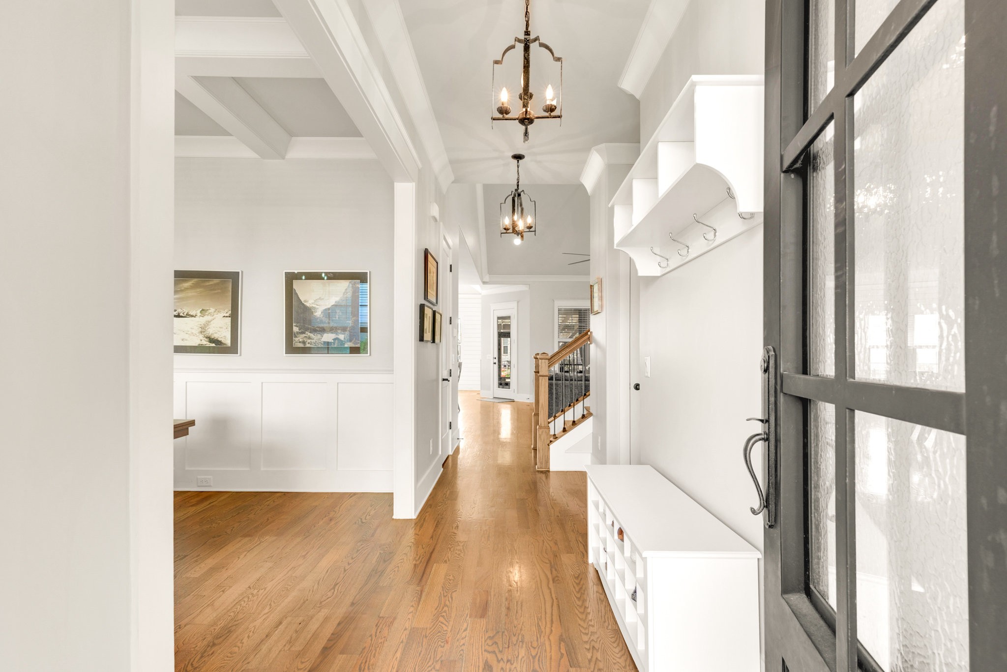 5007 Brill Ln Spring Hill Spring Hill, TN 37174 - Photo 2 of 51 a view of a hallway with wooden floor and cabinet