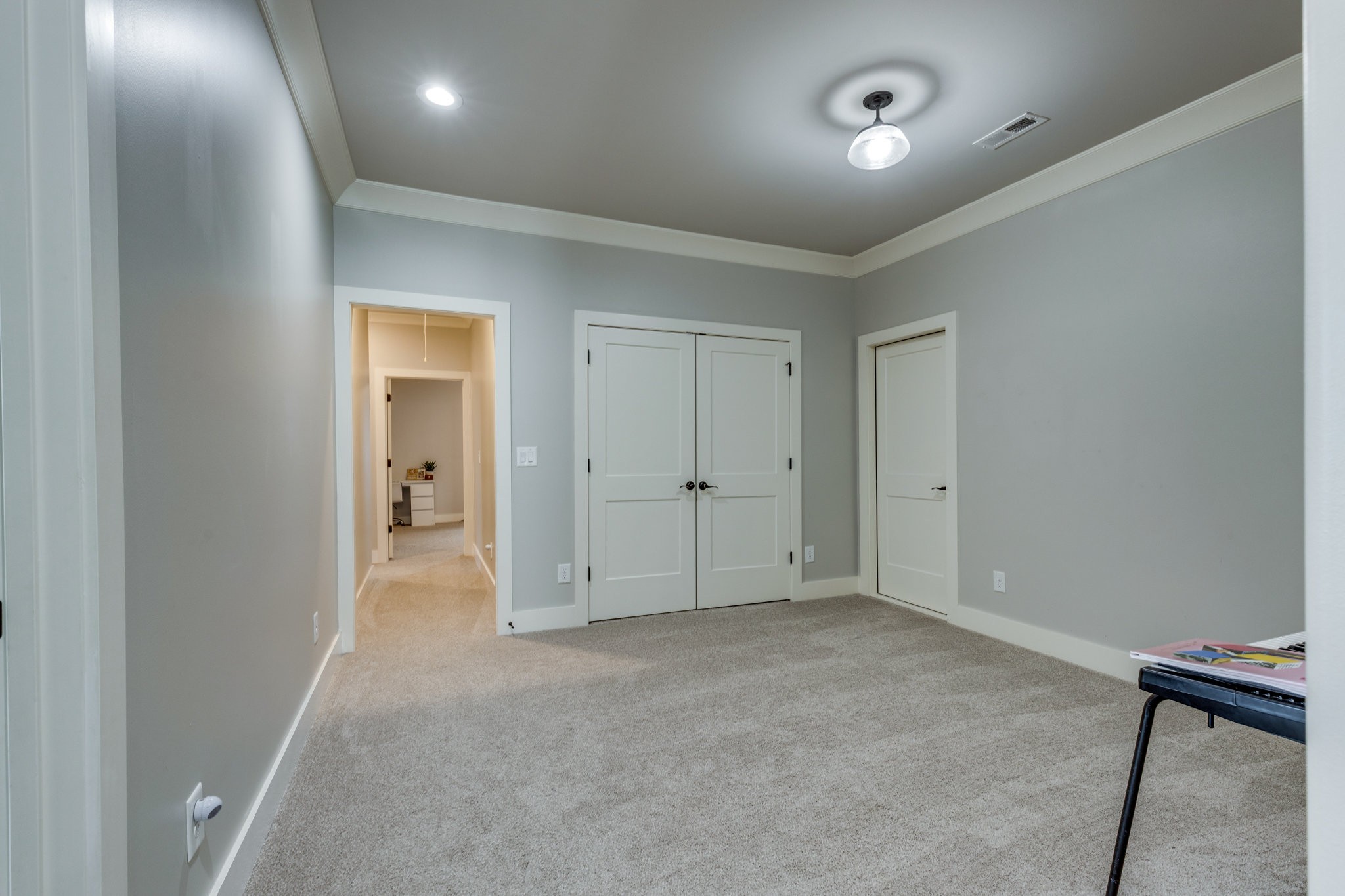 5007 Brill Ln Spring Hill Spring Hill, TN 37174 - Photo 28 of 51 an empty room with a bench and a mirror