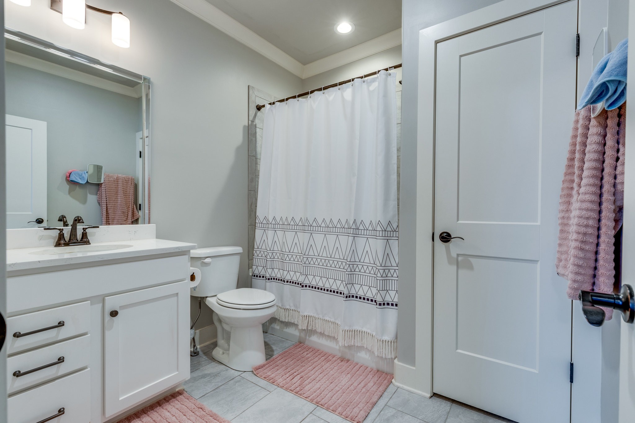 5007 Brill Ln Spring Hill Spring Hill, TN 37174 - Photo 32 of 51 a bathroom with a sink toilet and shower