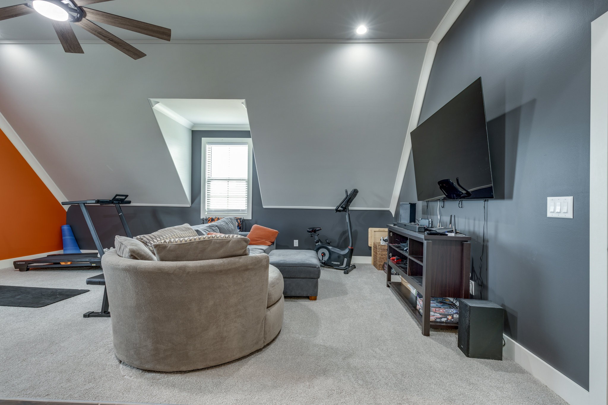 5007 Brill Ln Spring Hill Spring Hill, TN 37174 - Photo 36 of 51 a living room with furniture and a flat screen tv