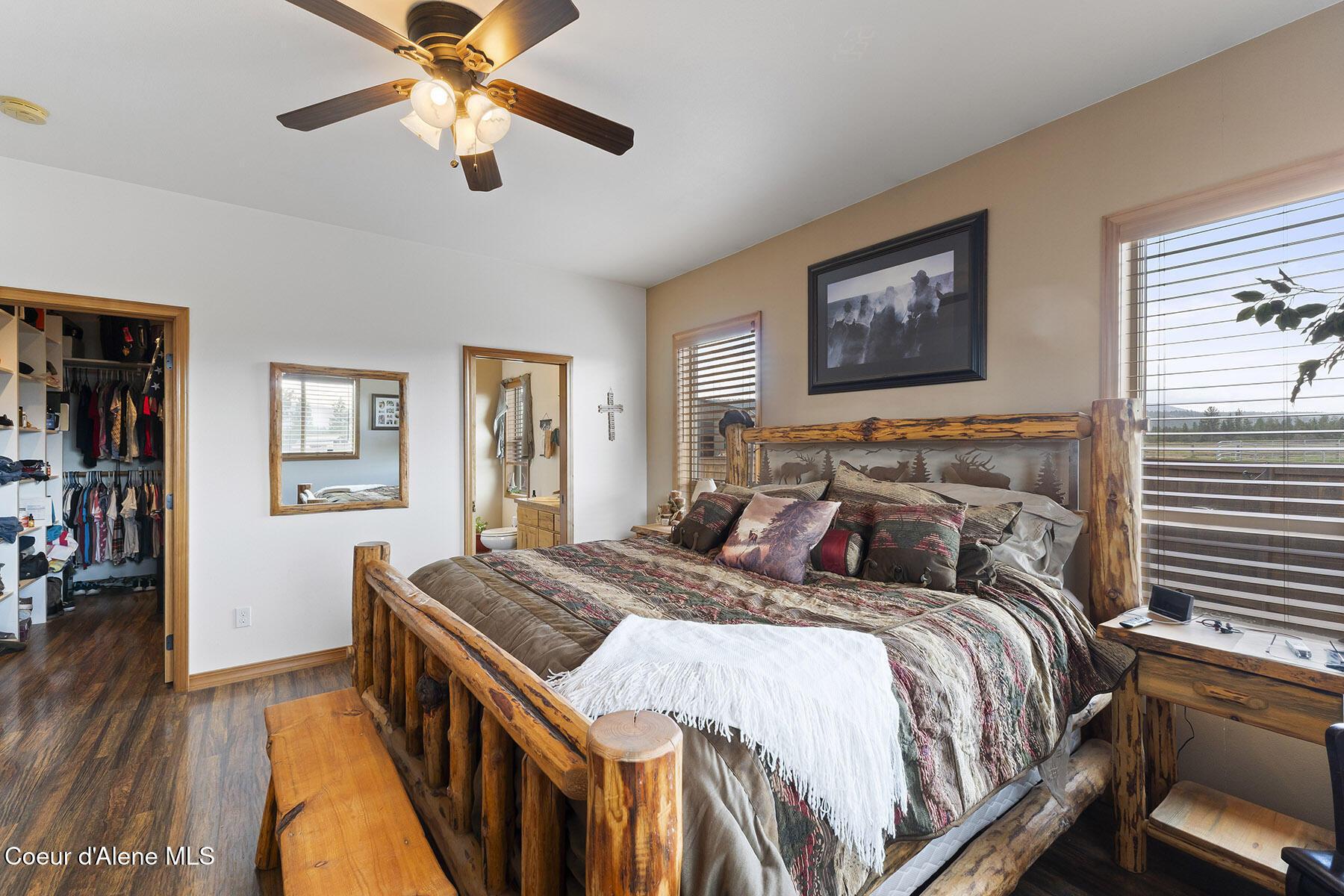 135 Honeysuckle Road Bonners Ferry, ID 83805 - Photo 11 of 28 Primary with Walk-In & Ensuite