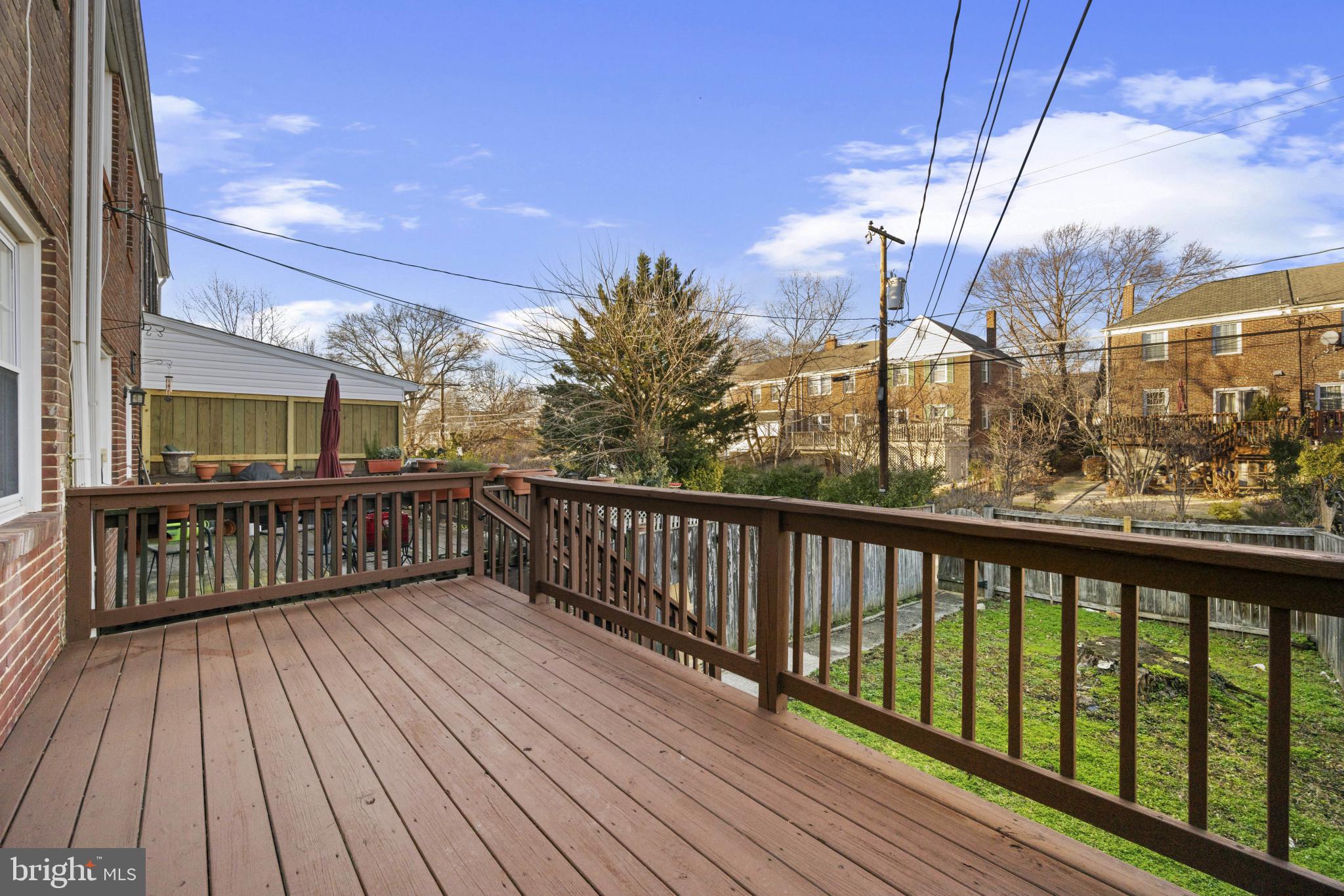132 Overbrook Road Baltimore, MD 21212 - Photo 26 of 36 a view of balcony with furniture