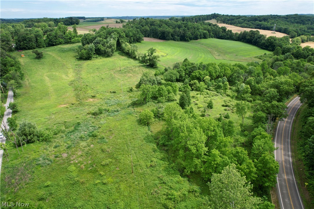 Drone / aerial view featuring a rural view