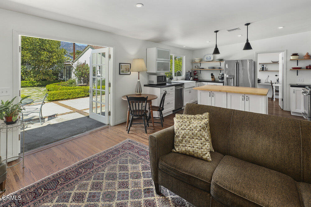 3657 Thorndale Road Pasadena, CA 91107 - Photo 20 of 44 a living room with furniture and a large window