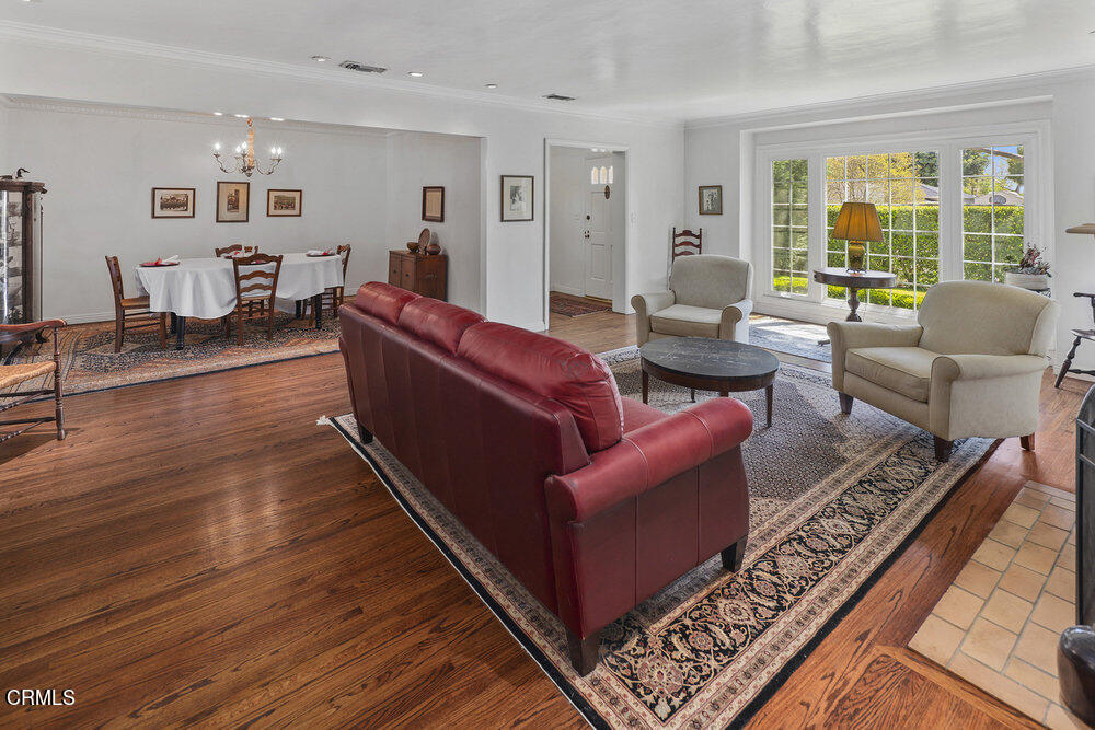 3657 Thorndale Road Pasadena, CA 91107 - Photo 10 of 44 a living room with furniture and a large window