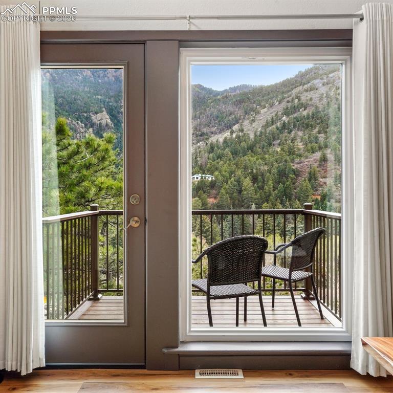 4580 Hagerman Avenue Cascade, CO 80809 - Photo 13 of 39 Primary Bedroom Balcony