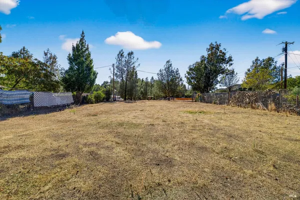 a view of an outdoor space and a yard