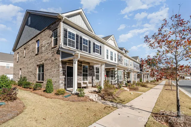 a view of a building with many windows