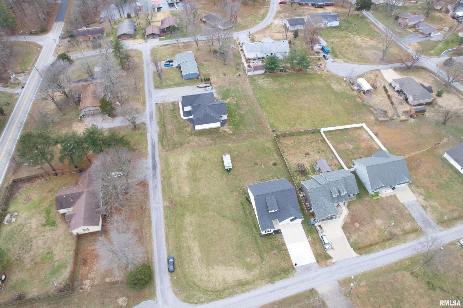 0 St Vincent Lane Marion, IL 62959 - Photo 2 of 8 an aerial view of residential houses with outdoor space