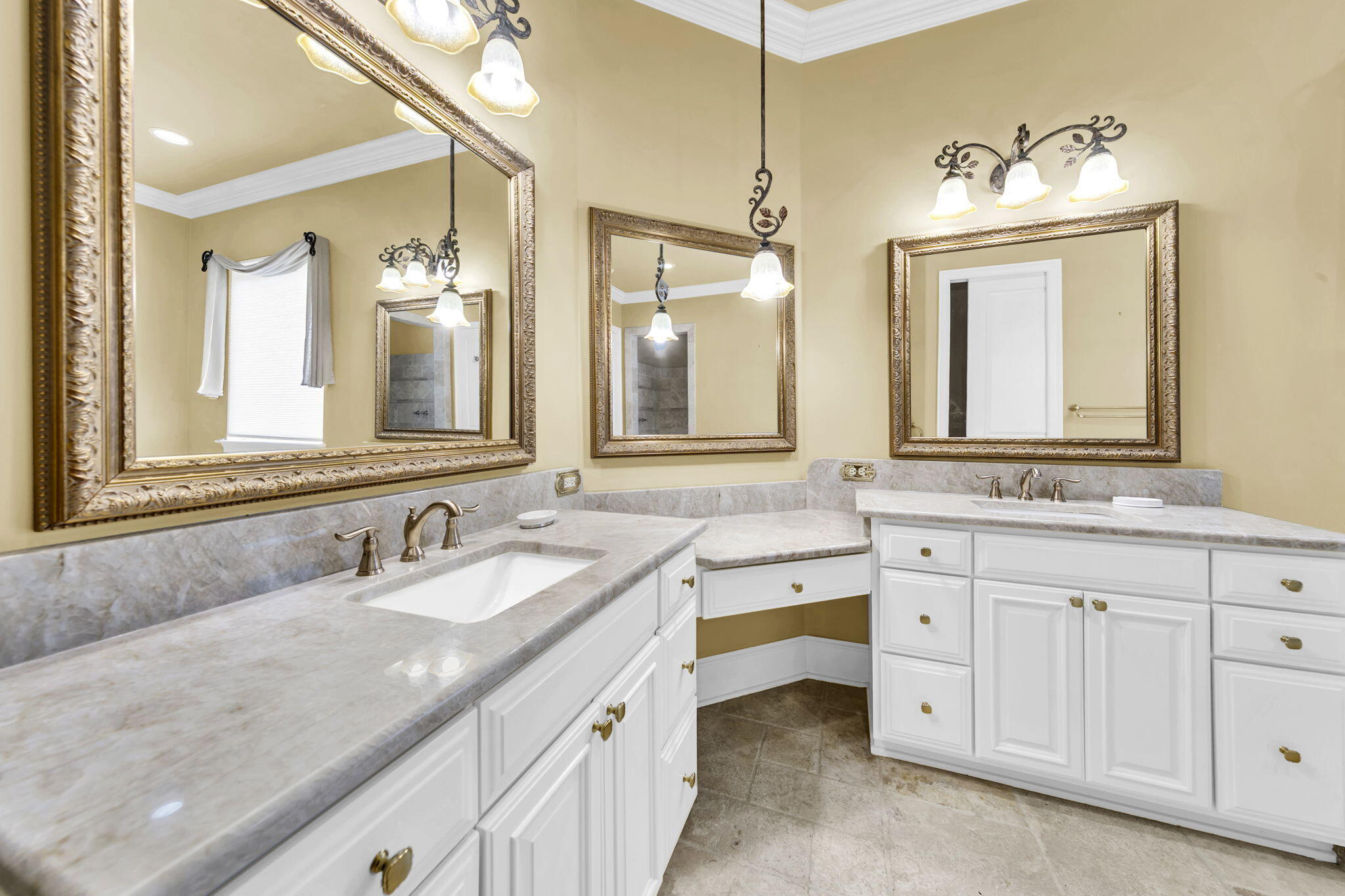 428 Captains Circle Destin, FL 32541 - Photo 43 of 68 a bathroom with a sink and a mirror