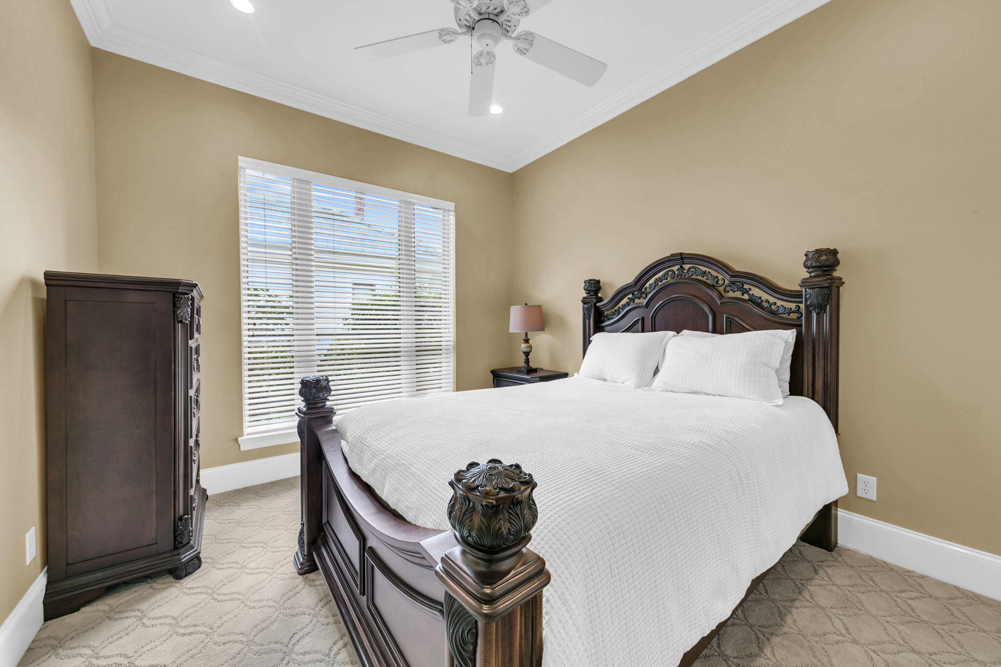 428 Captains Circle Destin, FL 32541 - Photo 52 of 68 a bedroom with a bed and a window