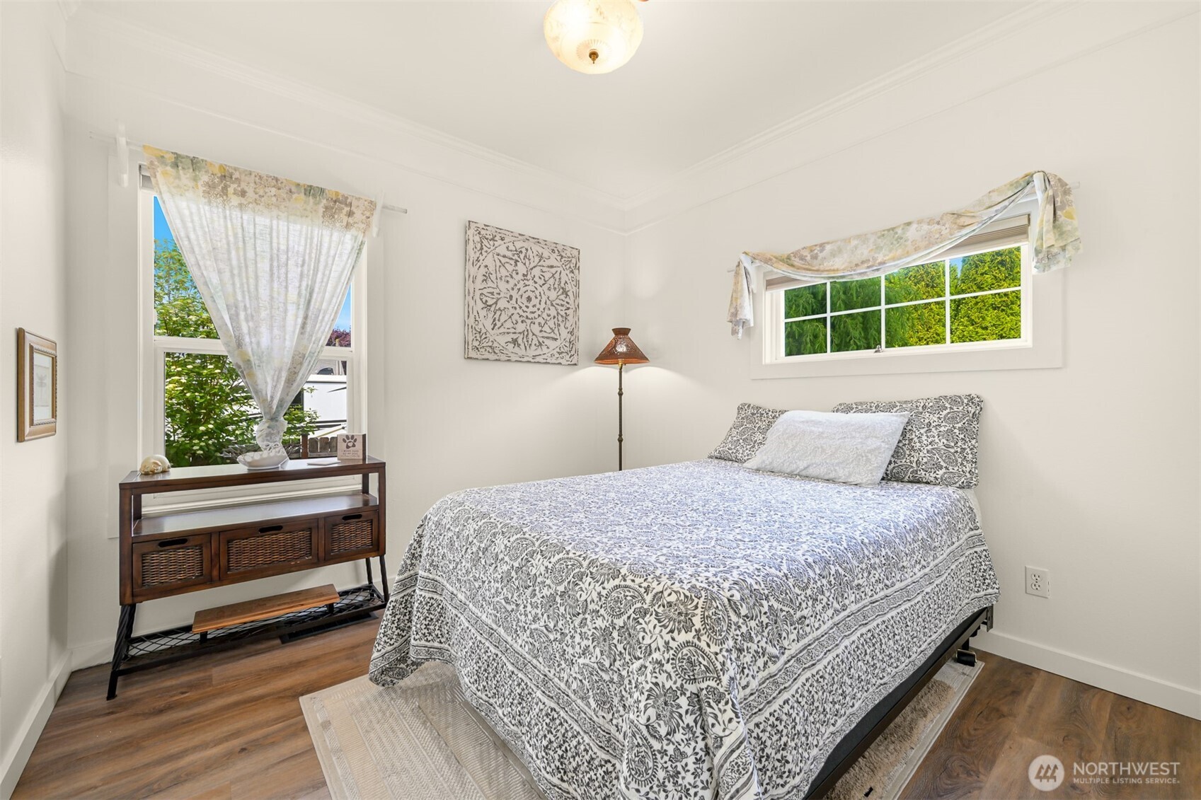 8490 Benson Road Lynden, WA 98264 - Photo 20 of 40 a bedroom with a bed and a window