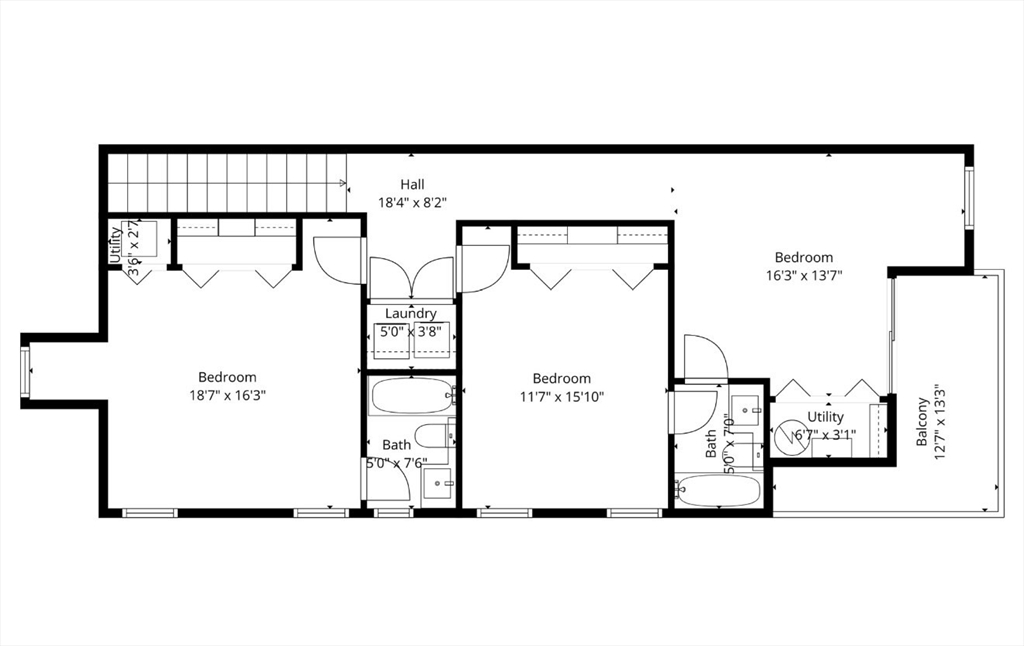 56-58 Perry Street, Unit 4 Brookline, MA 02446 - Photo 16 of 17 a picture of a floor plan