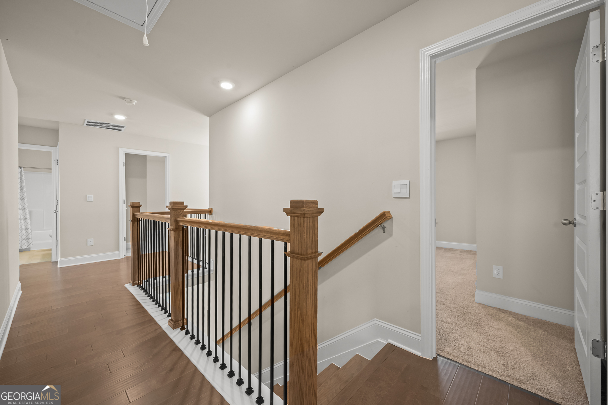 324 Conley Avenue Hampton, GA 30228 - Photo 36 of 59 a view of a hallway with entryway and stairs