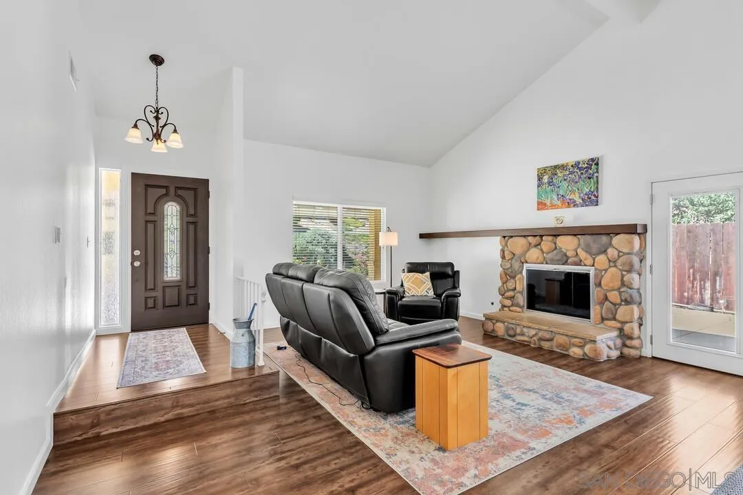 1509 Honey Hill Road El Cajon, CA 92020 - Photo 5 of 49 a living room with furniture and a fireplace