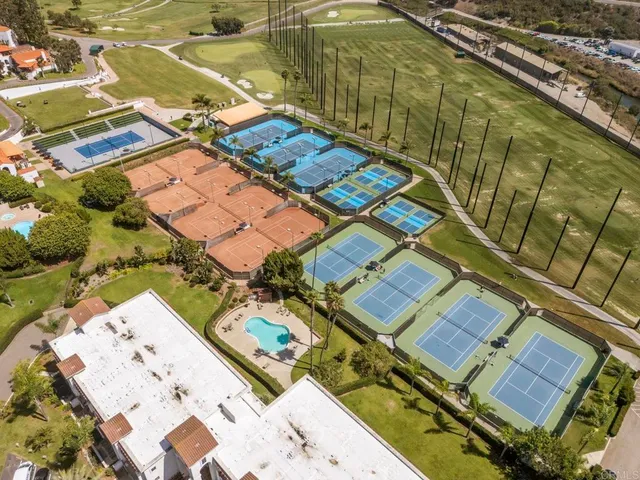 a view of a city with an ocean view