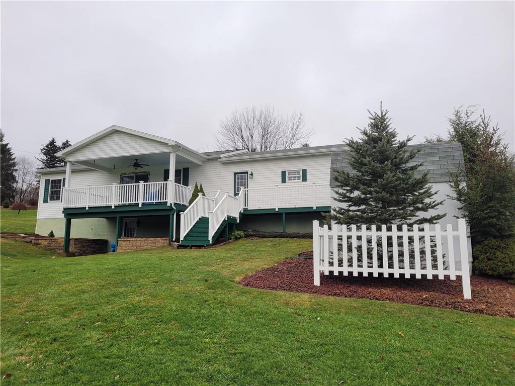 662 Great Belt Road Butler, PA 16002 - Photo 4 of 25 a view of a house with backyard and porch