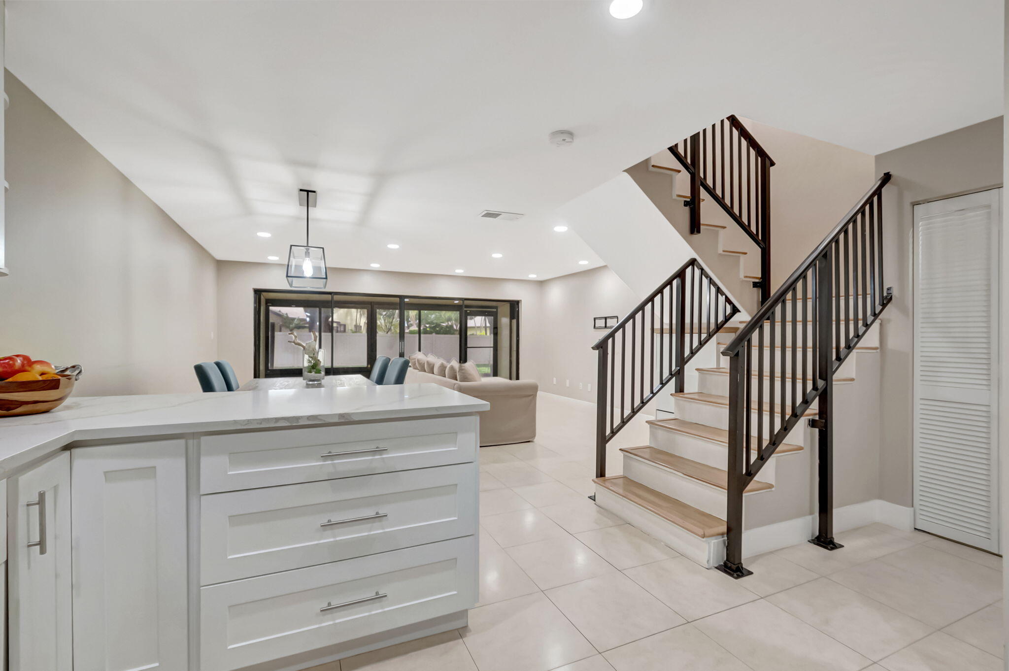 23424 Southwest 53rd Avenue, Unit B Boca Raton, FL 33433 - Photo 11 of 38 Kitchen-Living-Dining