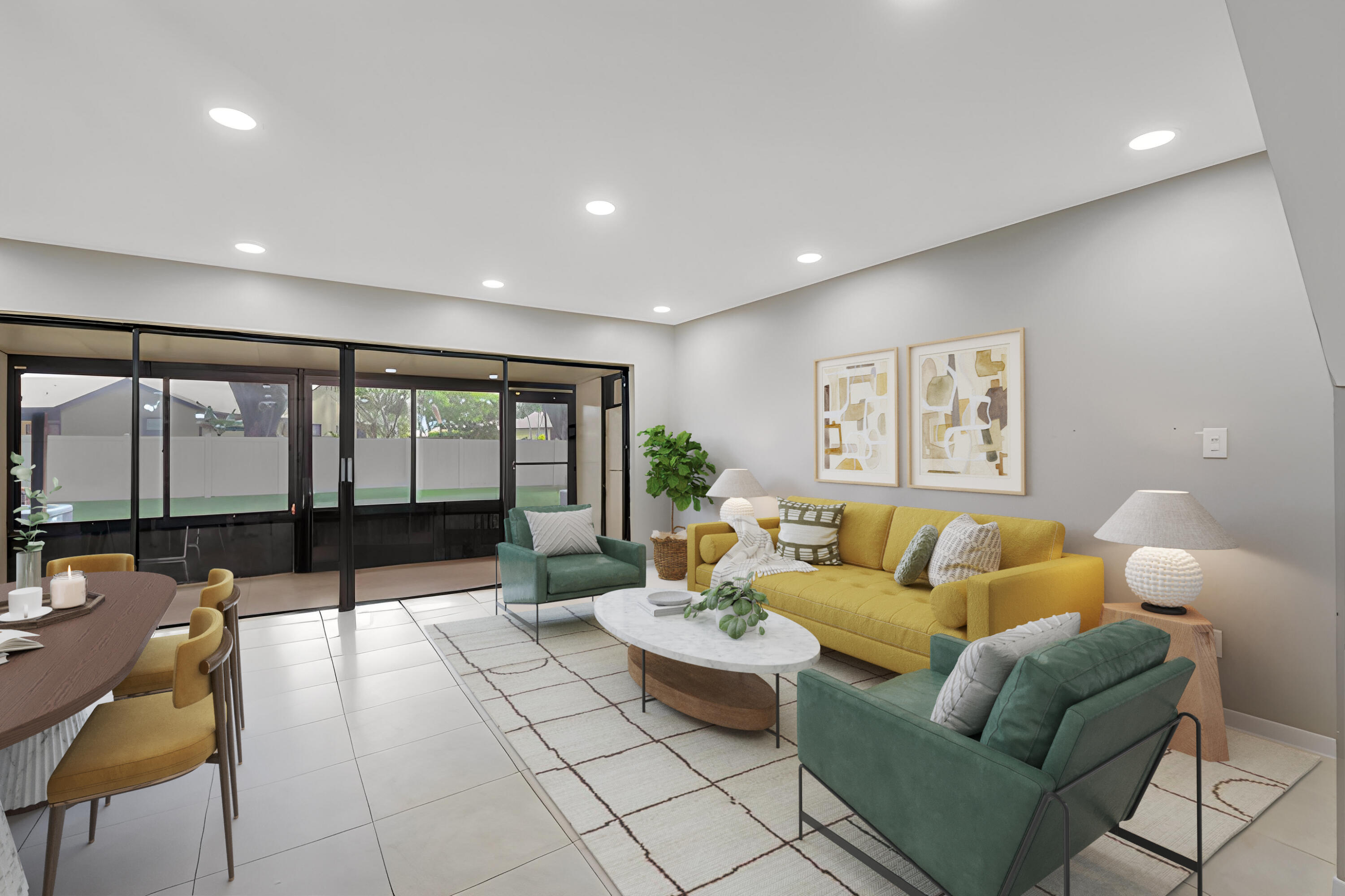 23424 Southwest 53rd Avenue, Unit B Boca Raton, FL 33433 - Photo 18 of 38 DIGITAL STAGED