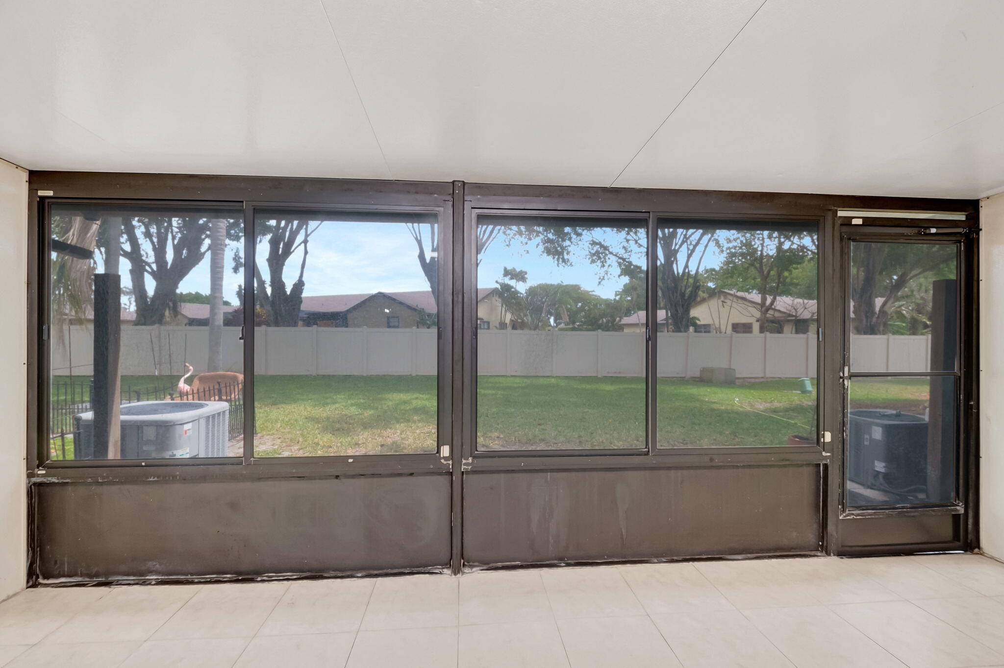 23424 Southwest 53rd Avenue, Unit B Boca Raton, FL 33433 - Photo 25 of 38 VIEW OF BACKYARD