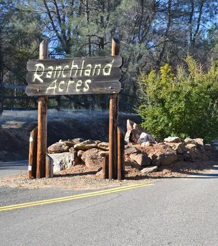 a view of a lake with a beach