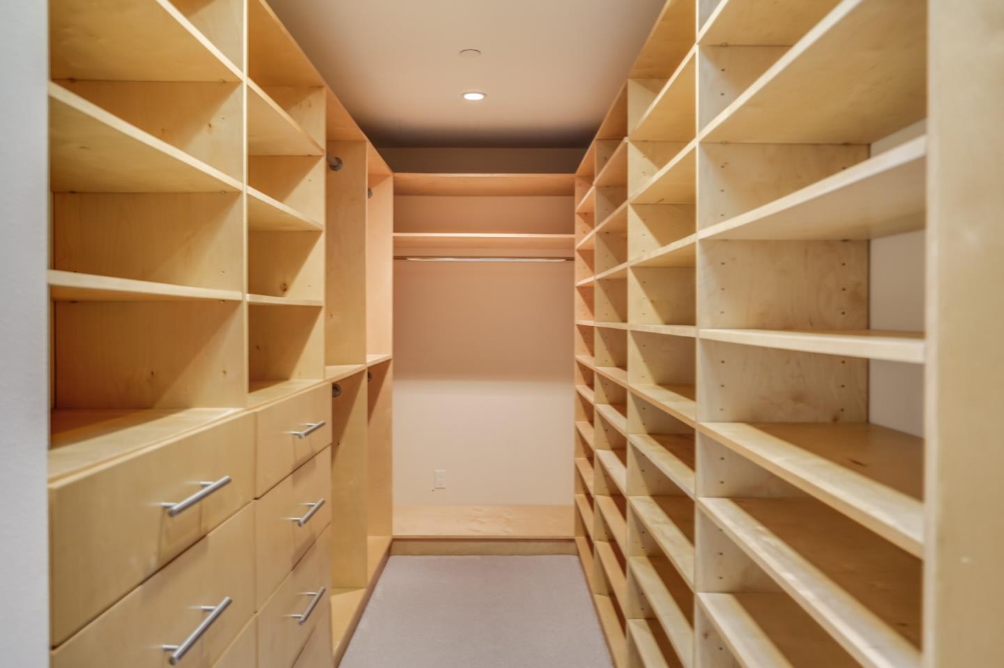 309 Darrell Road Burlingame, CA 94010 - Photo 53 of 94 a view of walk in closet with empty racks