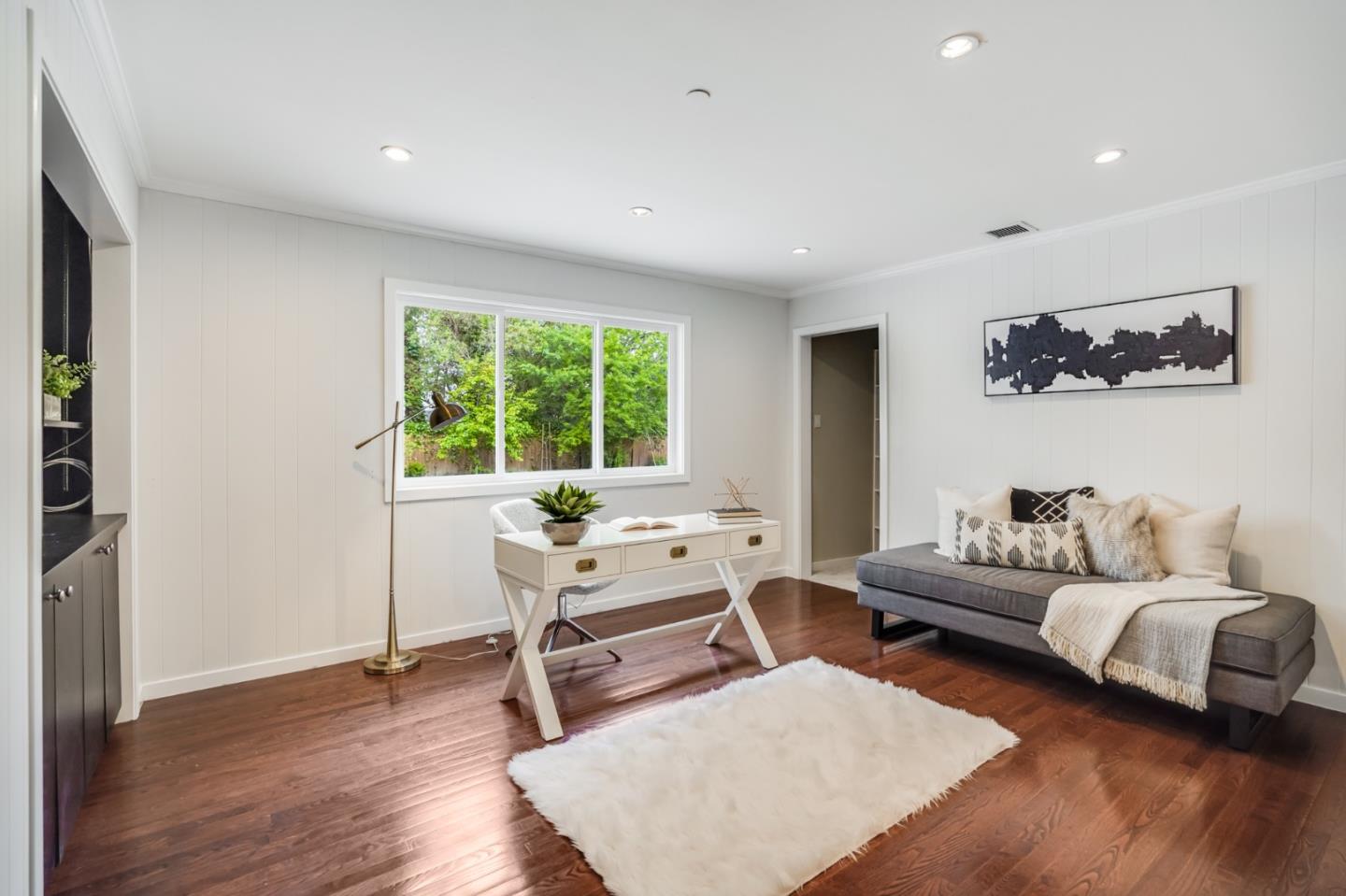 309 Darrell Road Burlingame, CA 94010 - Photo 74 of 94 a living room with furniture and a large window