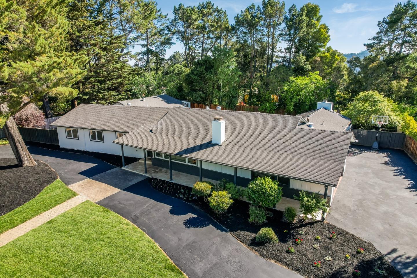 309 Darrell Road Burlingame, CA 94010 - Photo 83 of 94 an aerial view of a house