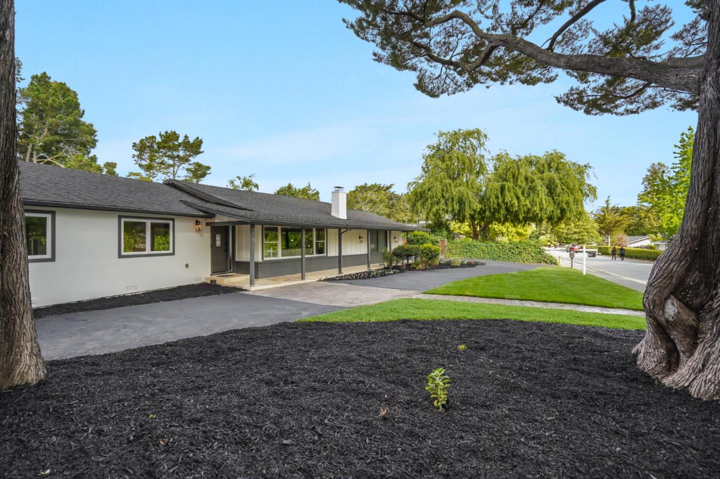 309 Darrell Road Burlingame, CA 94010 - Photo 86 of 94 a view of a house with backyard and a tree