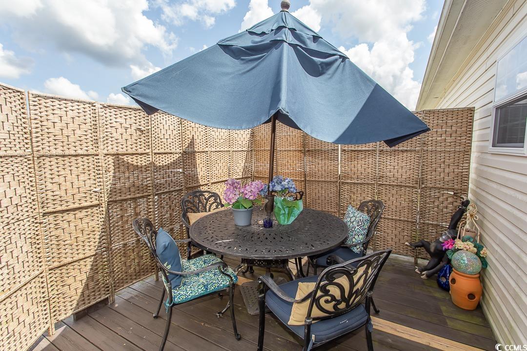 1051 Hunter Way Conway, SC 29526 - Photo 7 of 27 View of wooden deck