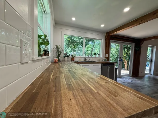 a very nice looking room with a large window