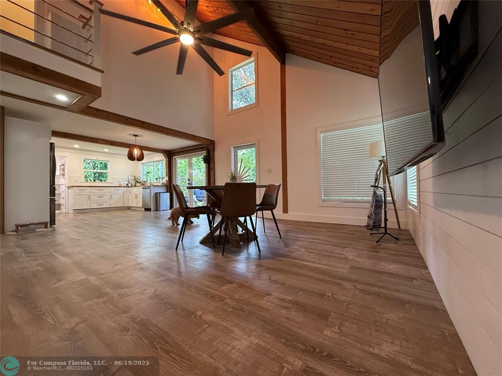 22990 Southwest 156th Avenue Miami, FL 33170 - Photo 34 of 41 a view of dining room with furniture and wooden floor