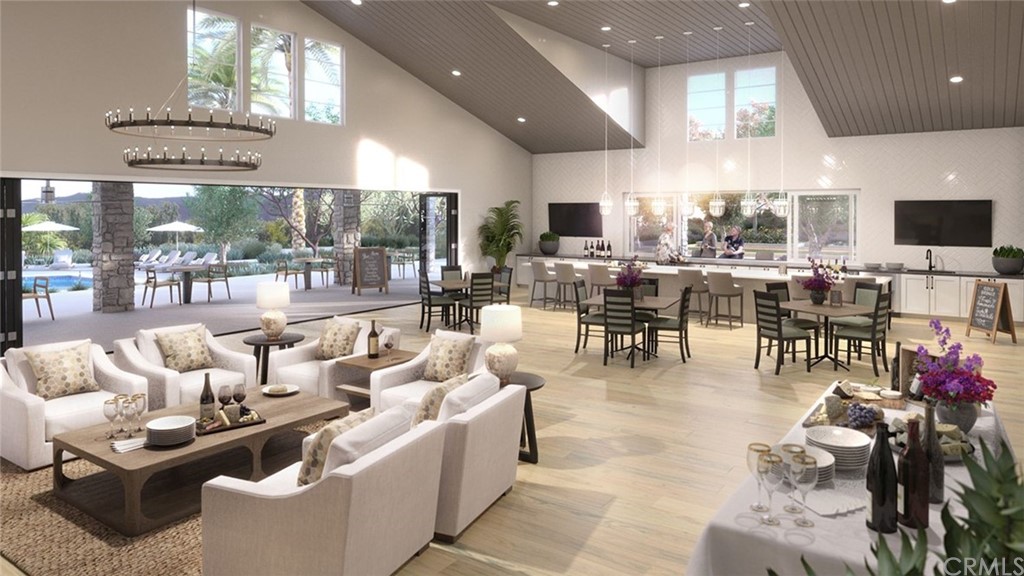 32034 Sedge Way Temecula, CA 92591 - Photo 11 of 14 a large room with lots of tables a large window and chairs