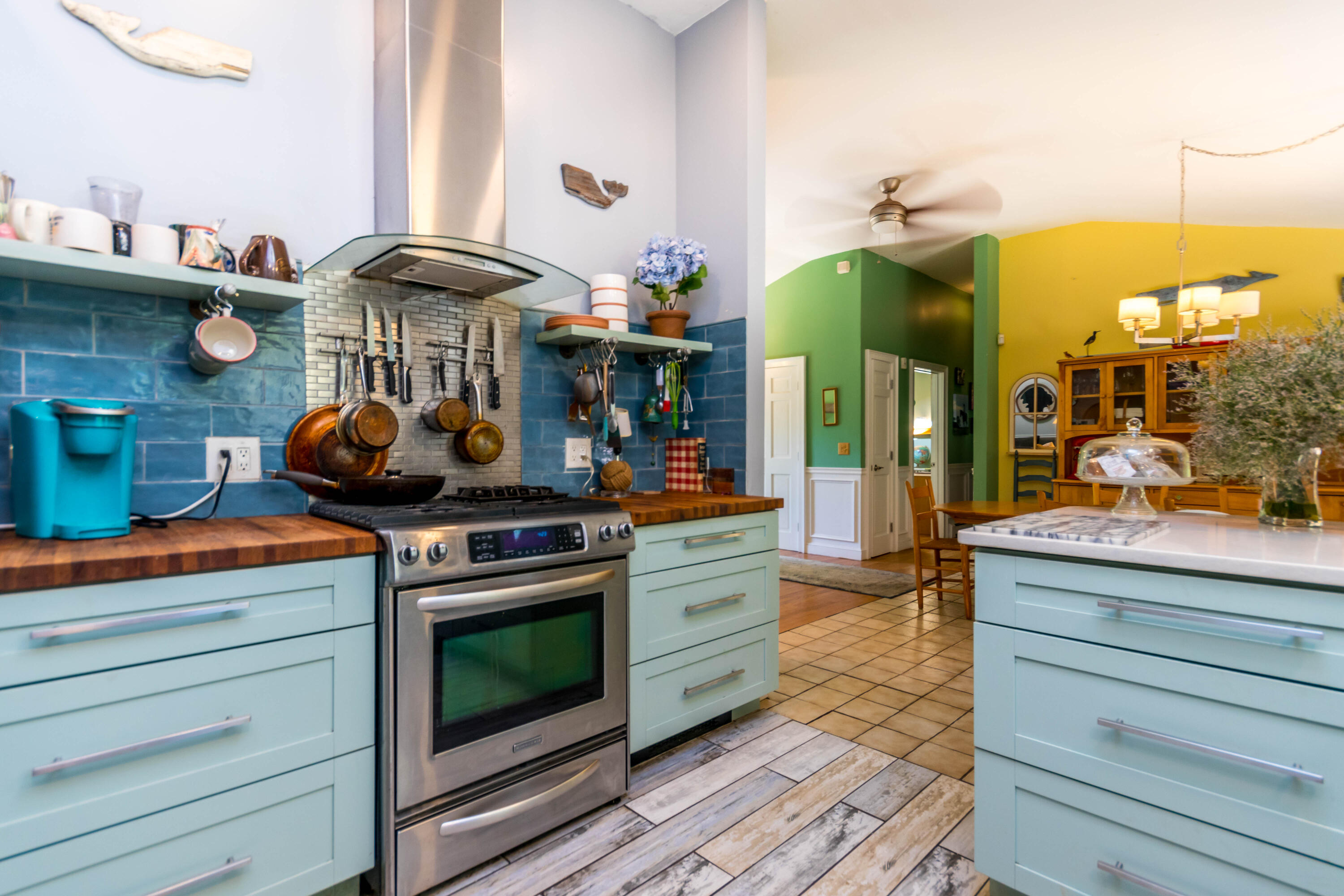 305 County Road Monument Beach, MA 02532 - Photo 13 of 34 a kitchen with a stove and cabinets